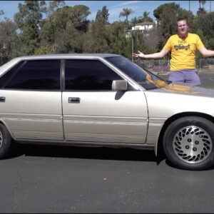 The 1990 Mitsubishi Sigma Is the Weird Luxury Sedan You’ve Never Heard Of