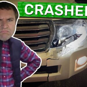 I Already Crashed My New Toyota Land Cruiser