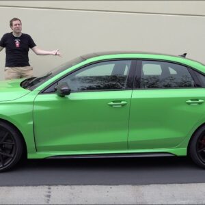 The New 2022 Audi RS3 Is a Little Sedan with Big Performance