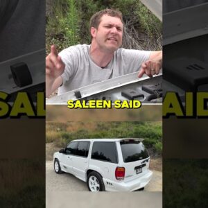 Saleen XP8 Production Quirks #shorts