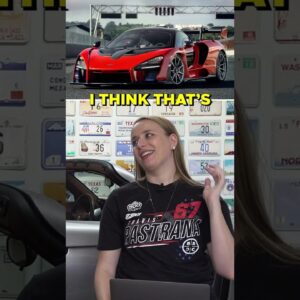 Car Tech Doug & Alanis Love: Senna Straw #shorts