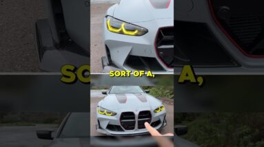 Controversial BMW M4 CSL Running Lights #shorts