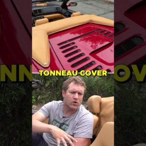 Ferrari F355 Spider Top Features #shorts