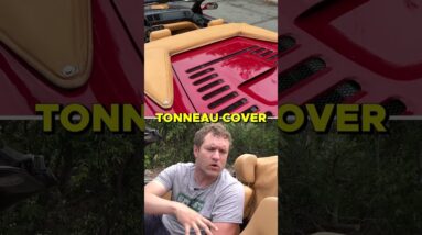 Ferrari F355 Spider Top Features #shorts