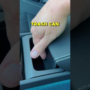 Volvo C40 Recharge Comes With A Trash Can #shorts