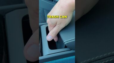 Volvo C40 Recharge Comes With A Trash Can #shorts