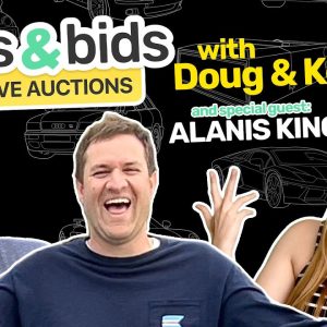 Cars & Bids Live Auctions! Crew Show with Alanis King!