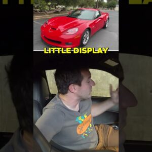 Chevy Corvette C6 Z06 Custom Screen Quirks! #shorts