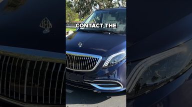 2022 Mercedes Metris Maybach Luxury Quirks! #shorts