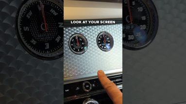 Bentley Flying Spur Speed Screen Quirks #shorts #luxury