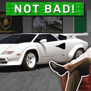 No, the Lamborghini Countach Is NOT Bad to Drive