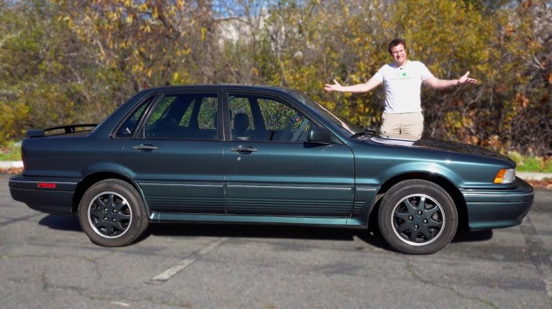 The Mitsubishi Galant VR-4 Is an Unknown, Awesome Performance Sedan